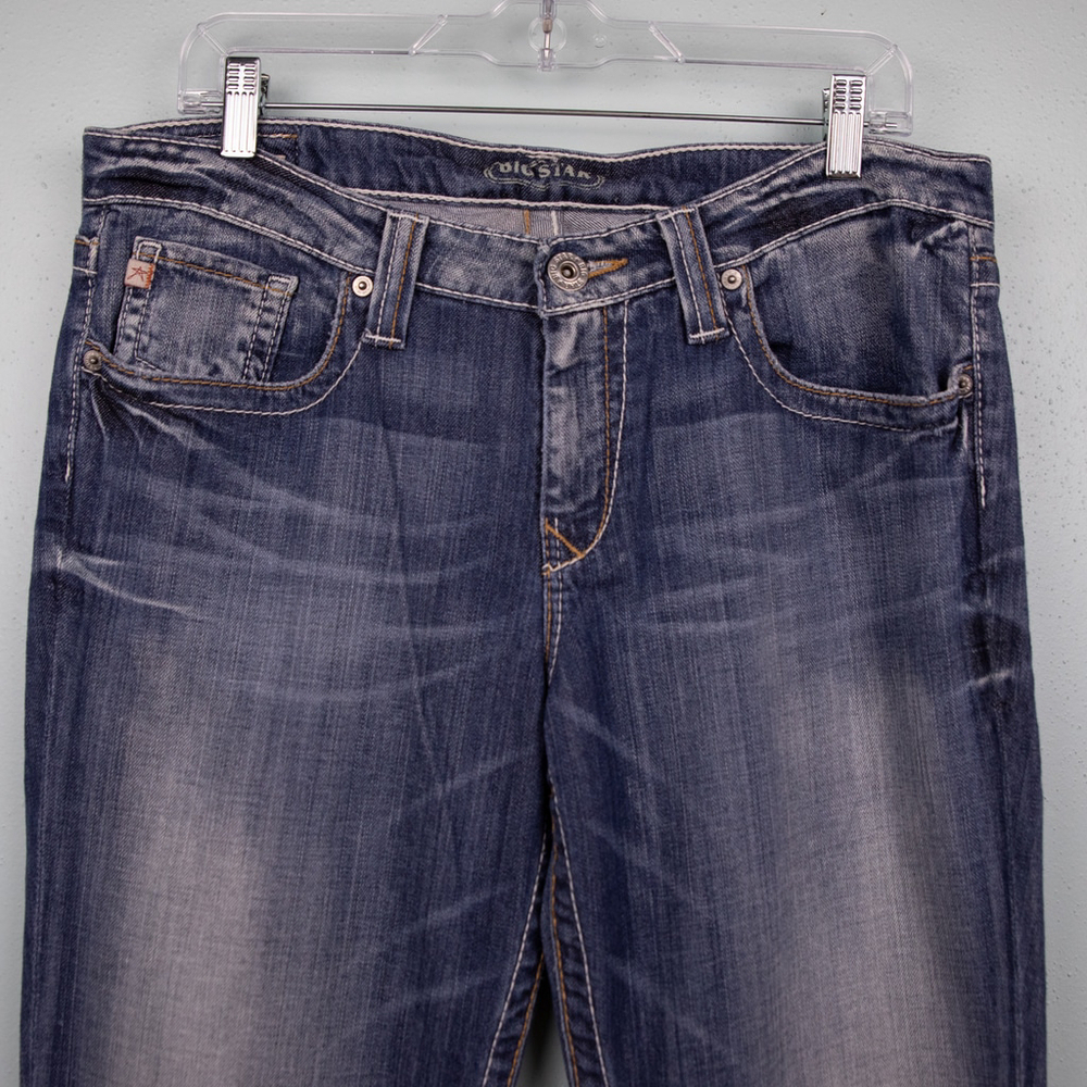 Big Star Maddie 19 distressed boot cut jeans-32XL - Picture 2 of 7
